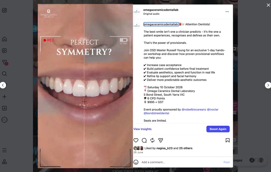 Omega Ceramics social media campaign video